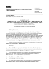 Permanent Council Decision No. 857 (es)