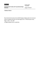 Statement by the OSCE Delegation of Belarus