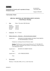 Journal of the 743rd Special Plenary Meeting of the Permanent Council