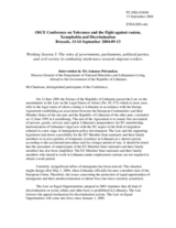 Statement by the delegation of Lithuania, session 3