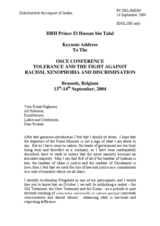 Statement by the Delegation of Jordan, opening session