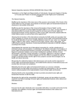 Declaration on the Right and Responsibility of Individuals, Groups and Organs of Society to Promote and Protect Universally Recognized Human Rights and Fundamental Freedoms