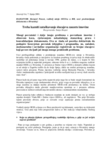 Interview with the Head of the OSCE Mission to Croatia, Jutarnji list (hr)