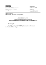 Permanent Council Decision No. 920 (de)