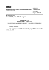 Permanent Council Decision No. 920 (it)