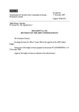 Permanent Council Decision No. 921