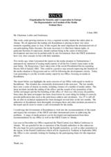 Statement at the Permanent Council