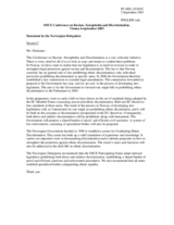 Statement by the delegation of Norway, session 2