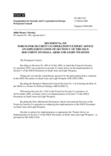 Permanent Council Decision No. 535