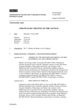 Journal of the 670th Plenary Meeting of the Permanent Council