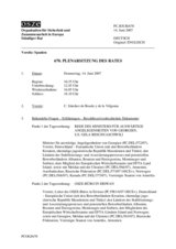 Journal of the 670th Plenary Meeting of the Permanent Council  (de)