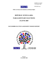 Parliamentary Elections, 25 June 2005: Final Report
