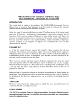 Press Statement on the Second Round of the Presidential Elections in Bulgaria, 3 November 1996