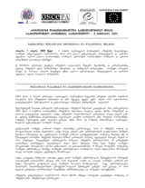 საქართველო, რიგგარეშე საპრეზიდენტო არჩევნები, 2004 წლის 4 იანვარი: მოხსენება წინასწარი მონაცემებისა და დასკვნების შესახებ