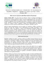 Republika e Shqipërisë, Zgjedhjet për Organet e Qeverisjes Vendore, 18 shkurt 2007: Deklaratë e Gjetjeve dhe Përfundimeve Paraprake