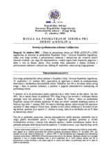 Srbija, Predsednički izbori, drugi krug, 14. oktobra 2002.: Izveštaj o preliminarnim nalazima i zaključcima