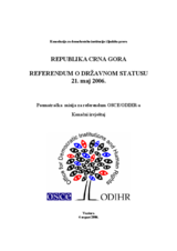 Crna Gora, Referendum, 21. maj 2006.: Konačni izvještaj