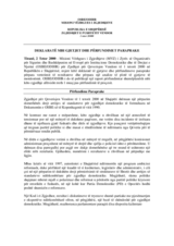 Republika e Shqipërisë, Zgjedhjet e Pushtetit Vendor, 1 tetor 2000: Deklaratë mbi Gjetjet dhe Përfundimet Paraprake