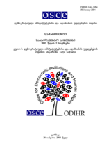 საქართველო, საპარლამენტო არჩევნები, 2 ნოემბერი 2003: დასკვნითი ანგარიში