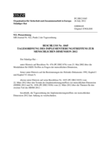 Beschluss Nr. 1045 des Ständigen Rates