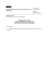 Beschluss Nr. 1059 des Ständigen Rates