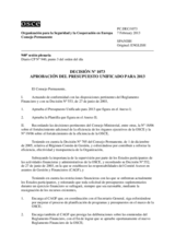 Decisión Nº 1073 del Consejo Permanente