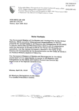 Response by the Delegation of Bosnia and Herzegovina to the Questionnaire on the Code of Conduct on Politico-Military Aspects of Security