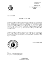 Response by the Delegation of Malta to the Questionnaire on the Code of Conduct on Politico-Military Aspects of Security