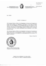 Response by the Delegation of Malta to the Questionnaire on the Code of Conduct on Politico-Military Aspects of Security