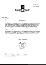 Response by the Delegation of Norway to the Questionnaire on the Code of Conduct on Politico-Military Aspects of Security