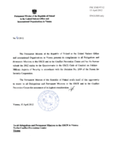 Response by the Delegation of Poland to the Questionnaire on the Code of Conduct on Politico-Military Aspects of Security