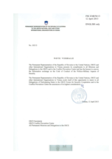 Response by the Delegation of Slovenia to the Questionnaire on the Code of Conduct on Politico-Military Aspects of Security