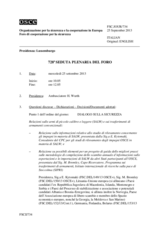 Giornale della 728a Seduta plenaria del Foro di cooperazione per la sicurezza