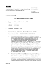 Diario de la 733ª Sesión plenaria del Foro de Cooperación en materia de Seguridad  
