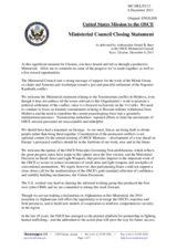 Statement by H.E. Mr. Daniel B. Bear, Ambassador, Permanent Representative