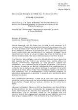 Statement by H.E. Mr. Didier Reynders, Deputy Prime Minister and Minister for Foreign Affairs, Foreign Trade and European Affairs