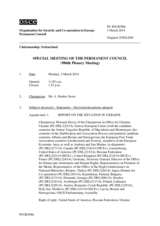 Journal of the 986th Special Plenary Meeting of the Permanent Council 