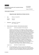 Journal of the 994th Plenary Meeting of the Permanent Council