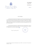 Response by the Delegation of Spain to the Questionnaire on the Code of Conduct on Politico-Military Aspects of Security