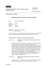 Journal of the 1002nd Plenary Meeting of the Permanent Council