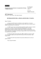 Decisione N.1124 del Consiglio permanente