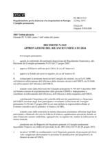 Decisione N.1123 del Consiglio permanente