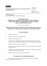 Decisione N.1121 del Consiglio permanente