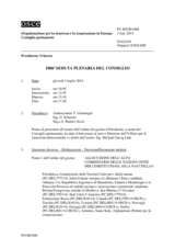 Giornale della 1006a Seduta plenaria del Consiglio permanente