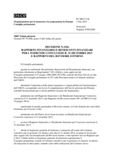 Decisione N.1126 del Consiglio permanente