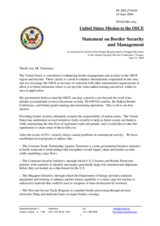 Contribution by the US Delegation, Session 2