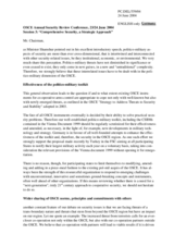 Contribution by Germany, Session 3