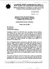 Statement by David Aptsisuri, First Deputy Foreign Minister of Georgia on behalf of the GUUAM Group