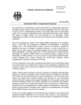 Intervention by the Federal Republic of German