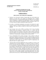 Turkish contribution and speaking notes, working group A